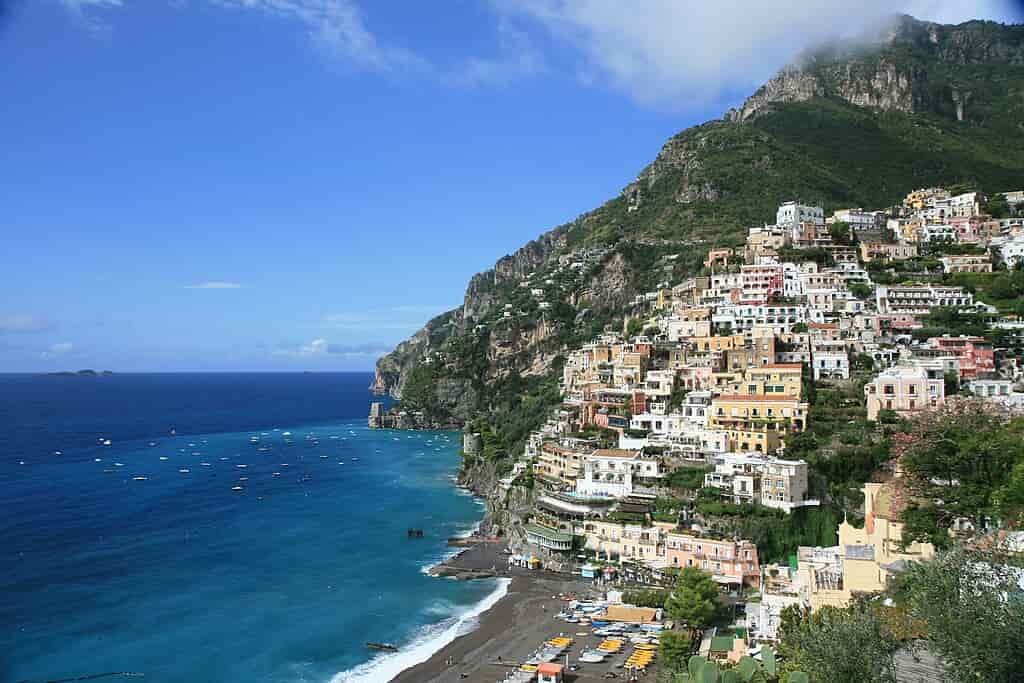 pontos turísticos da Itália, Costa Amalfitana