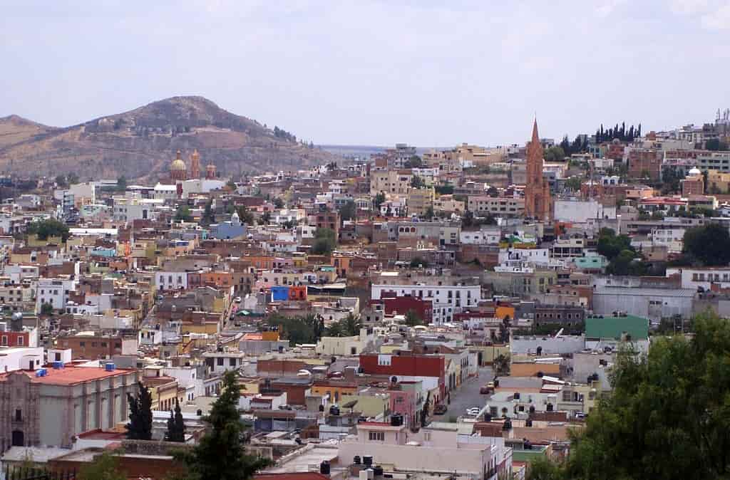 Cidades do México, Zacatecas