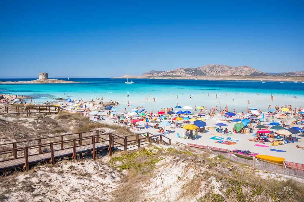 Spiaggia La Pelosa, Itália
