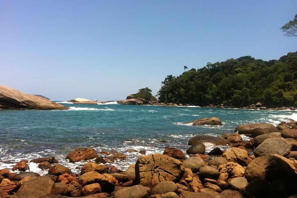 Praias de Ilha Grande, Praia do Caxadaço