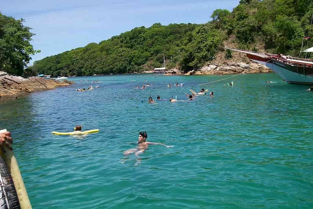 Praias de Ilha Grande, Lagoa Azul