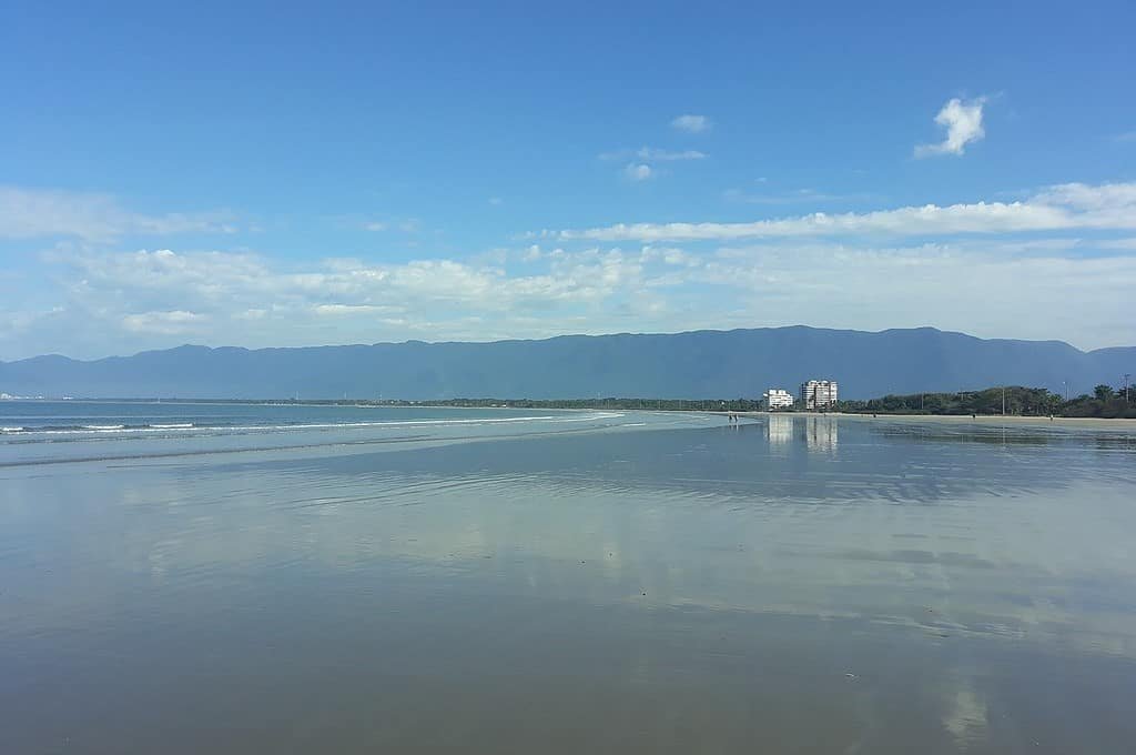 Praia do Indaiá em Bertioga